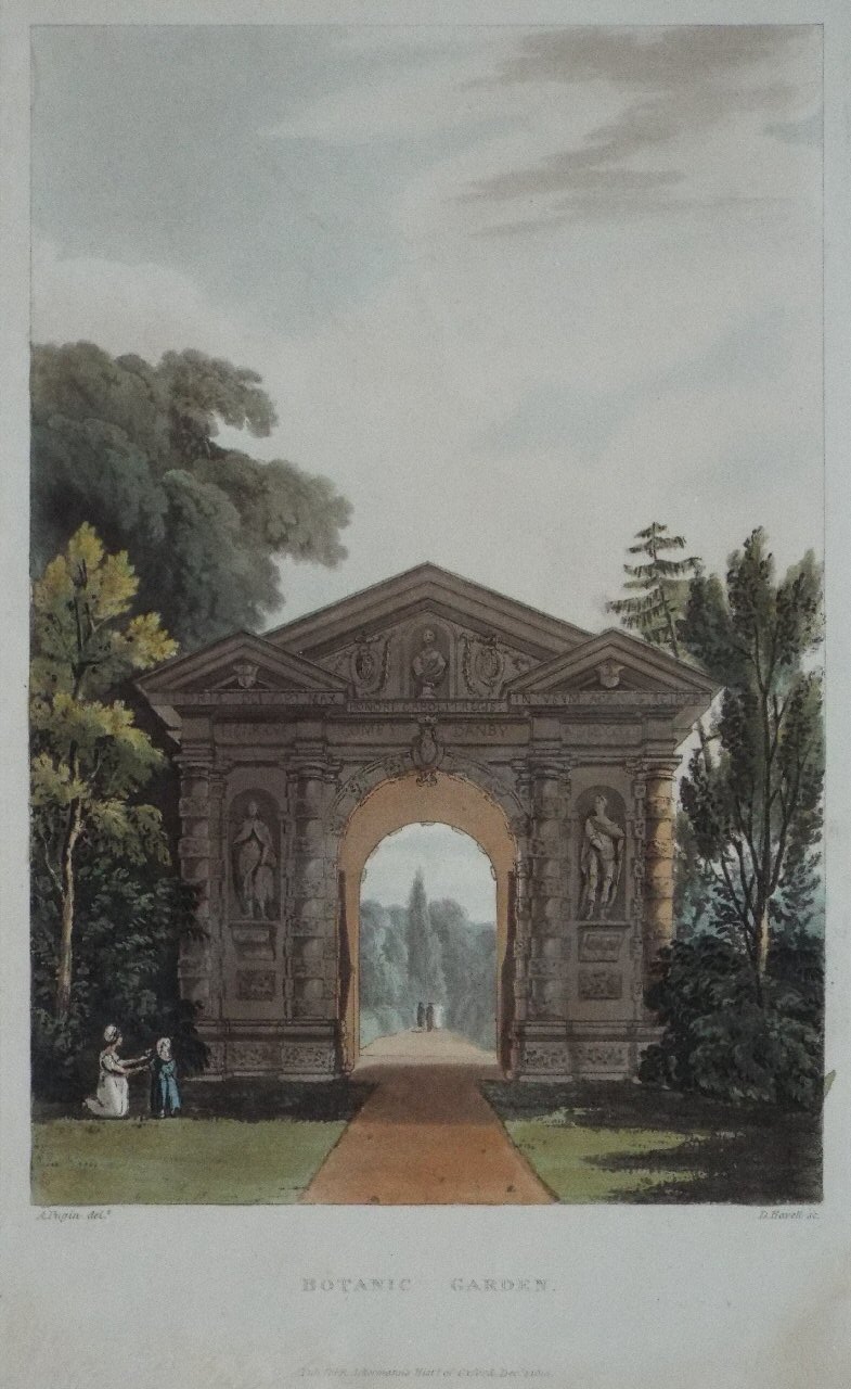 Aquatint - Botanic Garden - Havell